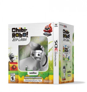 The initial shipment of Chibi-Robo! Zip Lash have an amiibo bundled with the game.