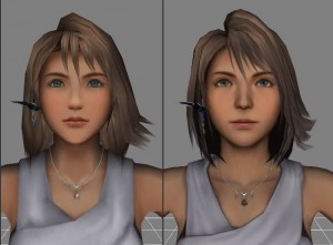 Yuna's makeover in HD
