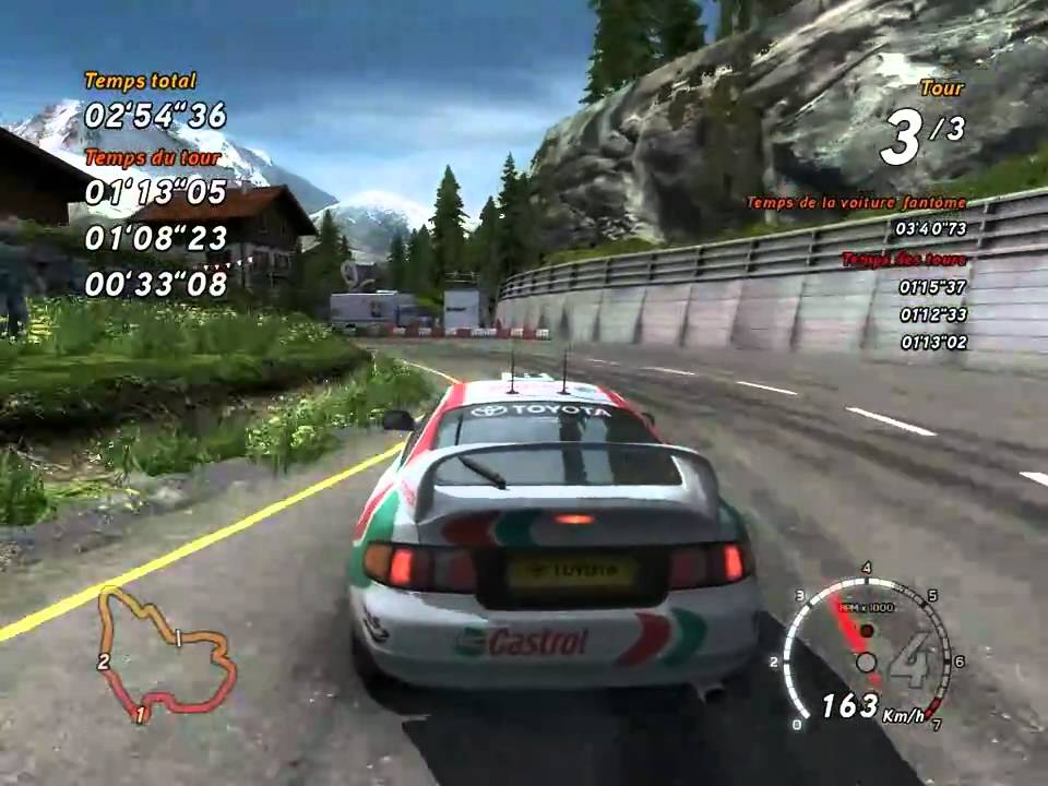 Alpine is definitely Sega Rally 3's standout course.