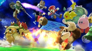 8-player Smash. This screenshot doesn't even come close to how chaotic this game really is.