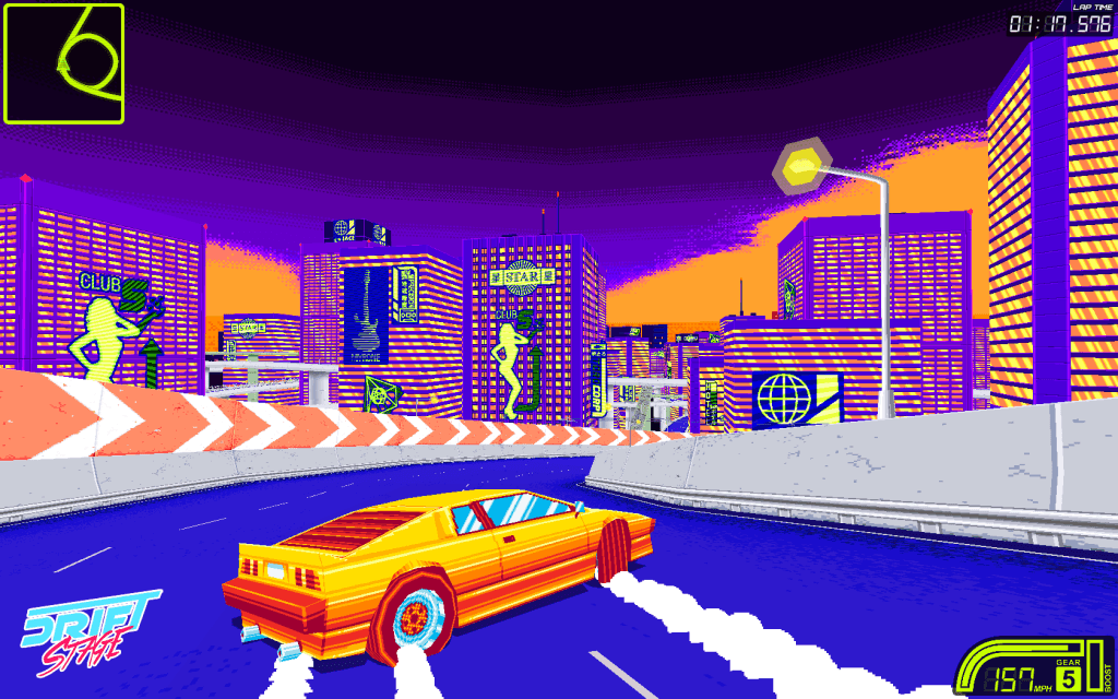 80s color palette, 90s soundtrack, and modern arcade feel. Is it any wonder we're smitten?