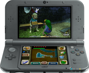 Using the C-Stick on the New Nintendo 3DS XL allows you to freely move the camera around.