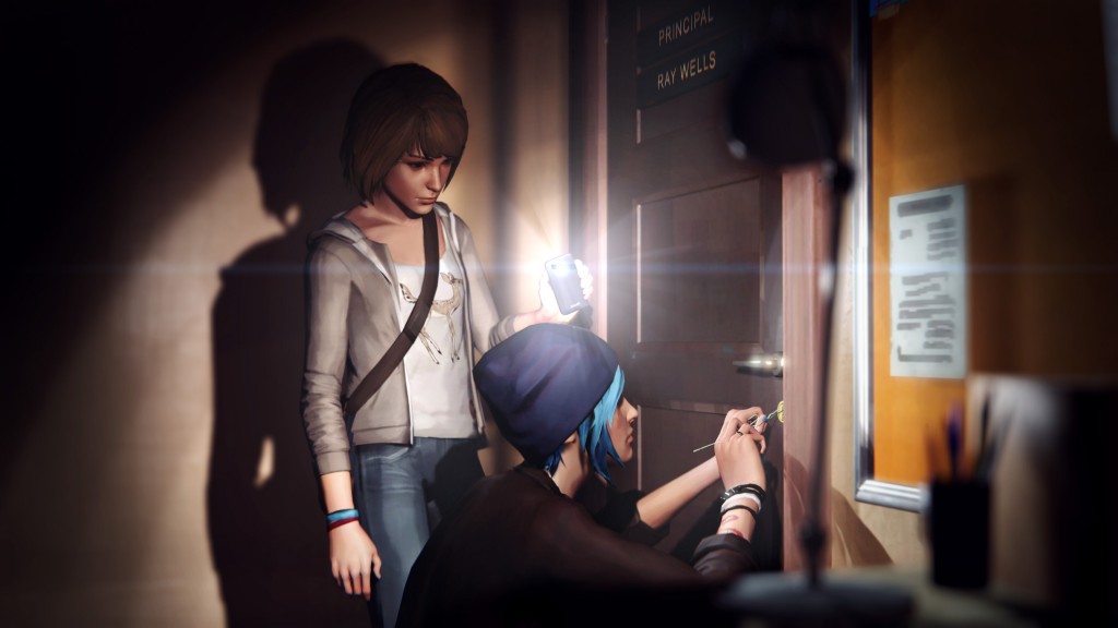 Yep, Chloe and Max are up to no good again.