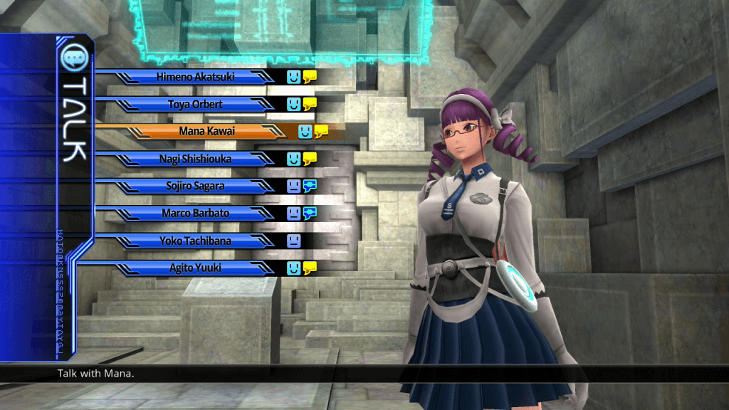 Much like in Atlus' Persona series, socializing is important.