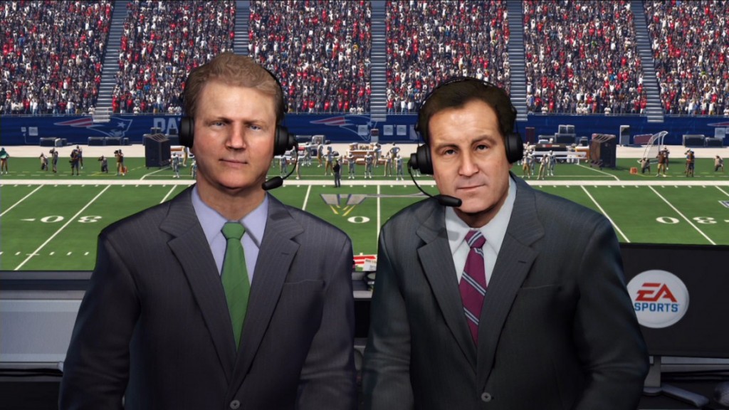 CBS A-Team Jim Nantz and Phil Simms are back for a third year of Madden commentary with hardly anything new to say, making a good game look bad.