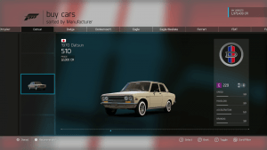 Finding a car in Forza 6 is now much easier.