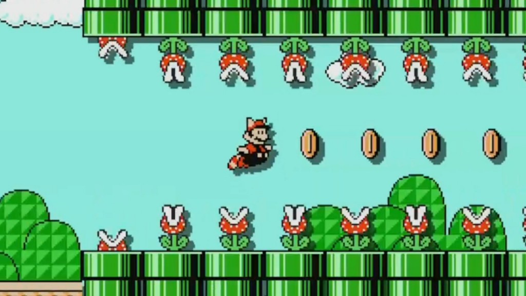 Over a million levels have been uploaded to Super Mario Maker. A lot of them are based on Flappy Bird.