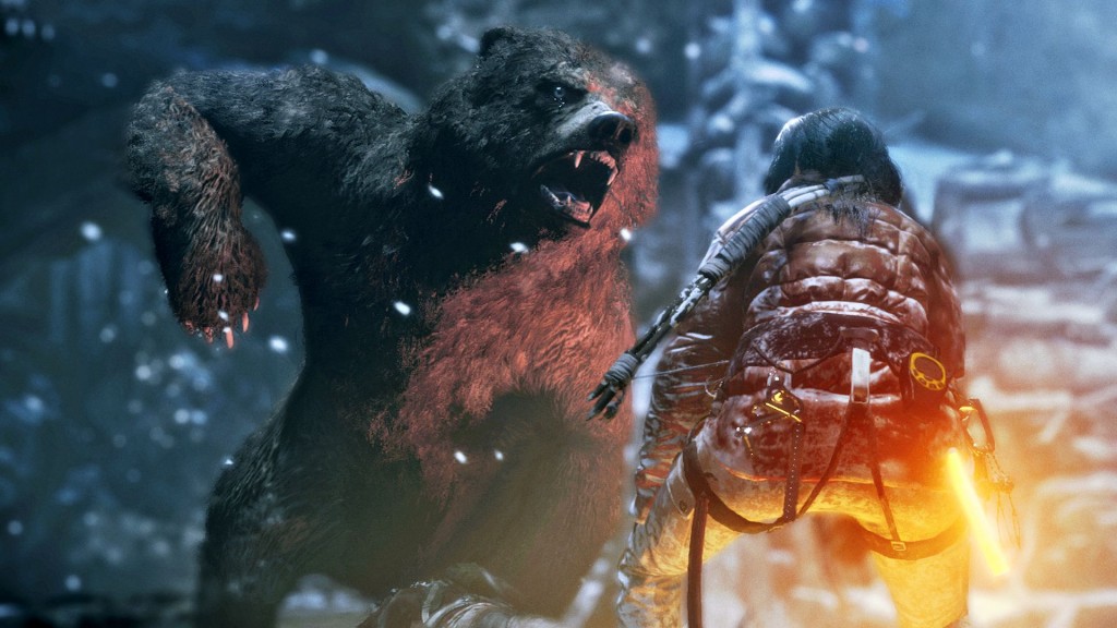 You're in for a surprise if you thought the wolves in Tomb Raider were trouble.
