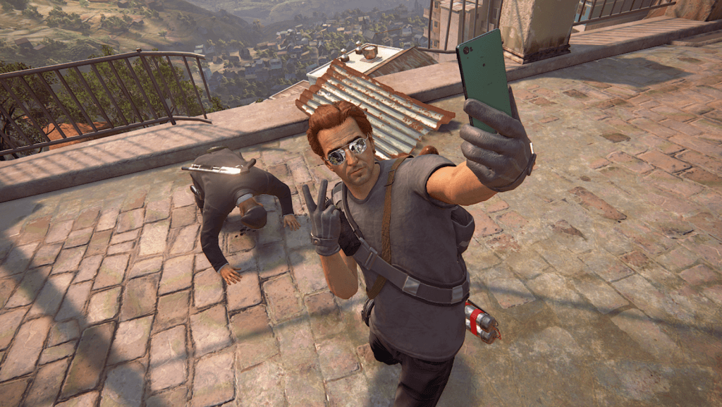 Yep. Taking a selfie in front of somebody you just killed. #TooSoon