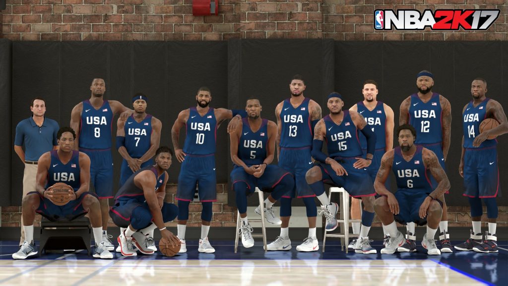 Oh yeah, it's an olympic year. Here's Team USA. Team Australia is also available to use.