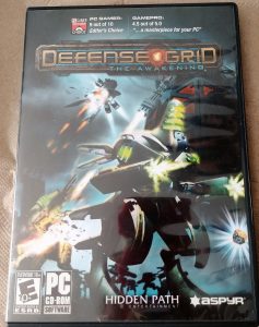 Fun Fact: Defense Grid was also released as a retail package by Aspyr. It contained a standalone copy of the game that did not require Steam. It also came with a Steam key on the back of the manual.